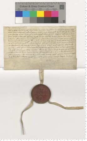 Präsentation an Propst Knutzen für eine Vikarie am Johannes Altar zu St. Johannis [lat].