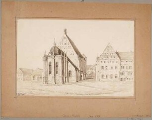 Der Freiberger Dom (Dom St. Marien) am Untermarkt (1484-1501)
