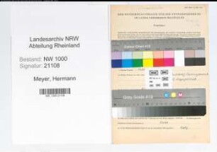 Entnazifizierung Hermann Meyer, geb. 21.03.1911 (Werkfuehrer)