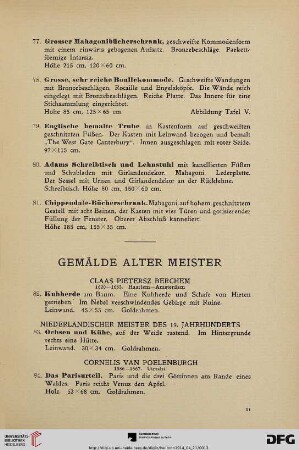 Gemälde alter Meister (Nr. 82-121)