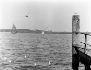 Blick zum Leuchtturm