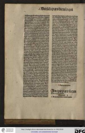 Capitulum I. De productione mundi totalis.