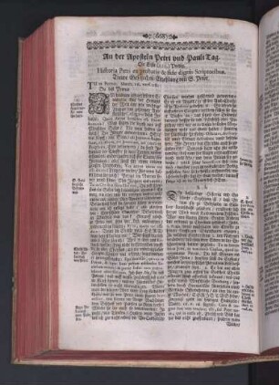 An der Aposteln Petri und Pauli Tag.