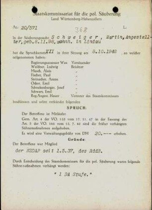 Schweiger, Martin