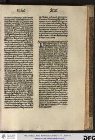 Iheronimus dicitur a gera (!) quod est sanctum et nemus quasi sanctum nemus vel dicitur a norma (!) quod est lex...