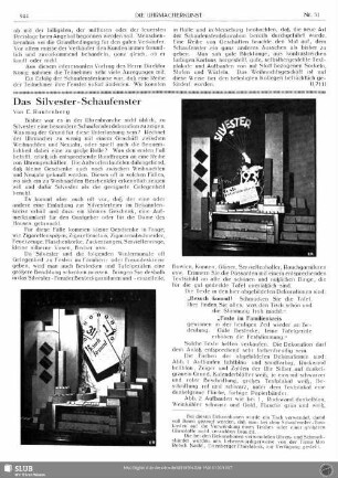 Das Silvester-Schaufenster