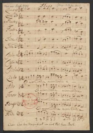 4. Coro: Et misericordia
