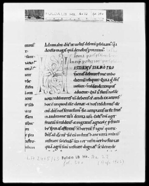 Augustinus, Enarrationes in Psalmos 51-100 — Initiale H, Folio 39 verso