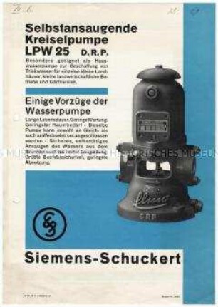Selbstansaugende Kreiselpumpe
