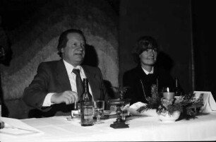 Basel: Hotel International; Gruppen mit DB Präsident Dipl.-Ing. Heinz Bubel