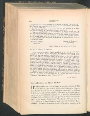Las conferencias de Albert Mathiez