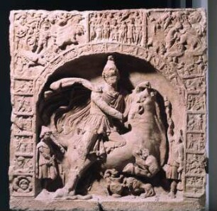 Kultrelief für Mithras