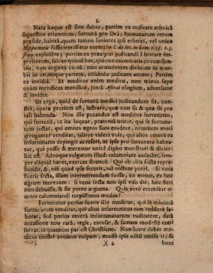 Propempt. inaug. de fortuna medici