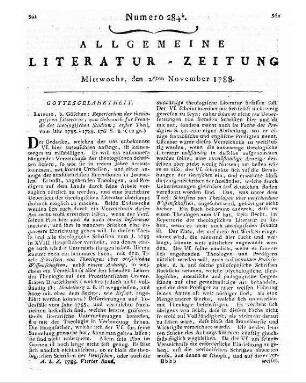 Medicinisches Journal / [Hrsg.: Ernst Gottfried Baldinger]. - Göttingen : Dieterich Jg. 5/6. 1787/1788 = St. 16.-17