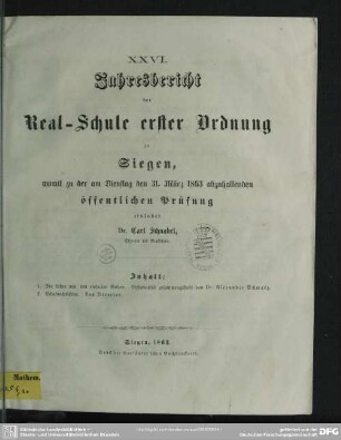 Die Lehre von den einfachen Reihen, in einfachster Auslegung der Unterrichts- und Prüfungsordnung vom 6. Oktober 1859, systematisch zusammengestellt