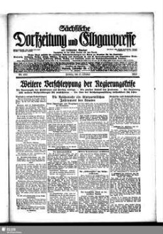 Sächsische Dorfzeitung und Elbgaupresse : mit Loschwitzer Anzeiger ; Tageszeitung für das östliche Dresden u. seine Vororte