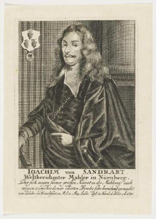 Bildnis des Ioachim von Sandrart