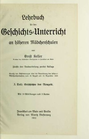 Teil 3: Geschichte der Neuzeit
