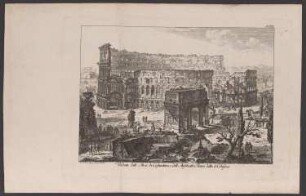 Rom, Konstantinsbogen und Flavio-Theater (sog. Collosseum)