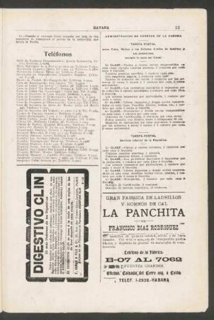Administración de Correos de la Habana
