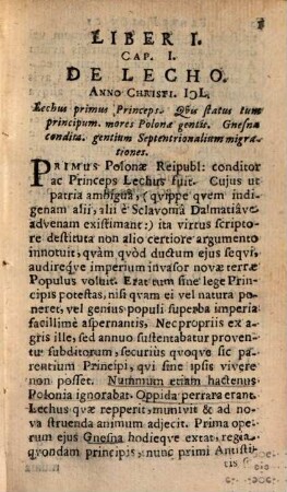 Joachimi Pastorii Florus Polonicus Seu Polonicae Historiae Epitome Nova