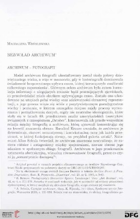 24: Bez(w)ład archiwum