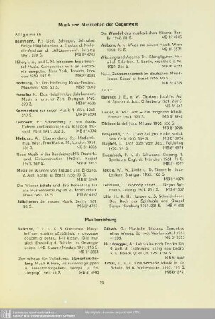 Musikerziehung