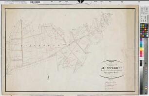 Lüdinghausen (Lüdinghausen), Teilung der Gemeinheit Scharperott, Brouillonkarte
