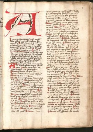 Vocabularius lat.-dt. - Staatliche Bibliothek Ansbach Ms. lat. 69