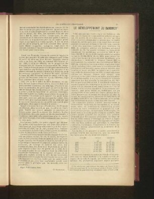 Le Développement Du Dahomey.