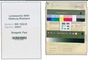 Entnazifizierung Paul Bongardt , geb. 02.12.1908 (Betriebsmeister)