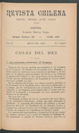 Cosas del mes