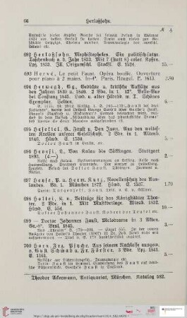 Herlogsohn (Nr. 692 - 700)
