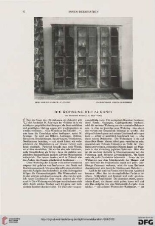 35: Die Wohnung der Zukunft : ein weiterer Beitrag zu dem Thema