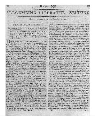 Kleines Schulbuch oder Leseübungen für Anfänger im Lesen. Quedlinburg: Ernst 1803