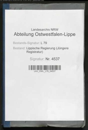 Joel-Herford-Stiftung zur Unterstützung armer jüdischer Soldaten, Band 2