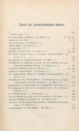 III Inhaltsverzeichnis
