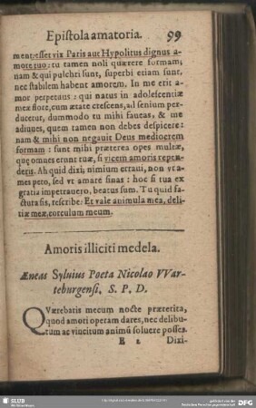 Amoris illiciti medela