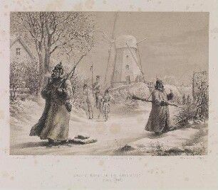 Doppelposten bei der Nübel-Mühle (Februar 1864)