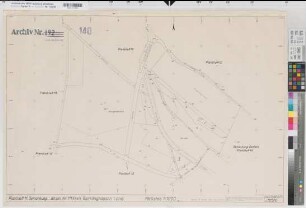 Ahsen (Datteln), Umlegung Ahsen, Reinkarte Planblatt 11