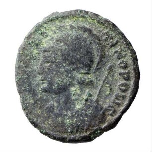 Münze, Follis, Aes 3, 306 - 337 n. Chr.