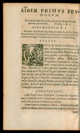 Liber Primus Feudorum.