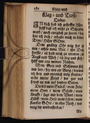 Klag- und Trost-Lieder.