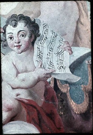 Singende und musizierende Engel