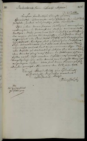 Berufung des Magisters Jacob Förtsch aus Leipzig zum außerordentlichen Professor der Philosophischen Fakultät sowie Ernennung zum Universitätsprediger und Adjunkten der Theologischen Fakultät.