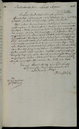 Berufung des Magisters Jacob Förtsch aus Leipzig zum außerordentlichen Professor der Philosophischen Fakultät sowie Ernennung zum Universitätsprediger und Adjunkten der Theologischen Fakultät.