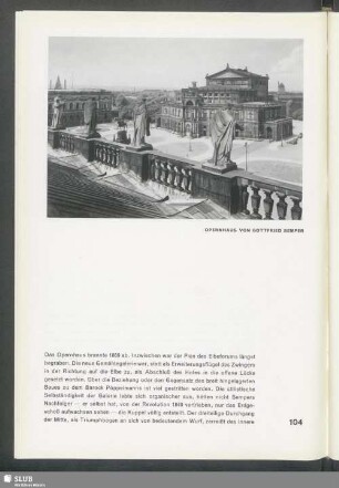 Opernhaus von Gottfried Semper