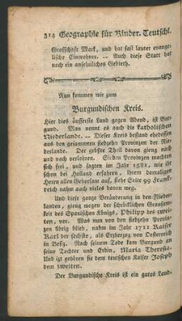 Der Burgundische Kreis