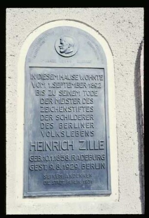 Zille-Gedenktafel 4.5.58.