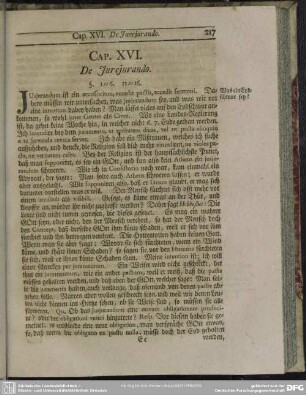 Cap. XVI. De Iureiurando